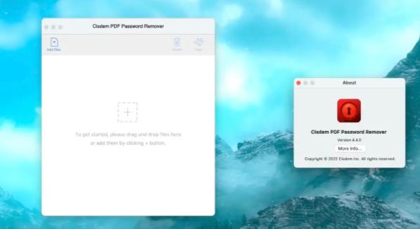 Cisdem PDF Password Remover°