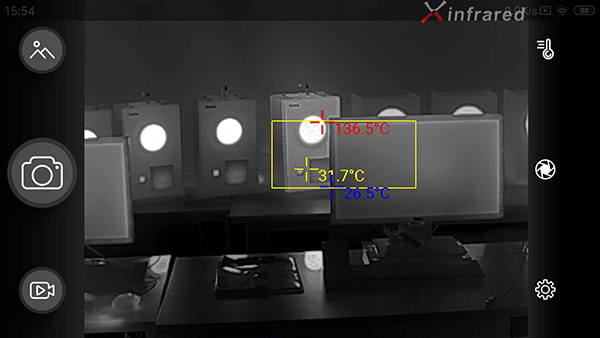 Xtherm智能手机热像仪最新版：一款热成像拍摄软件
